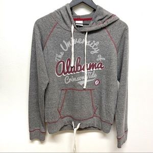 University of Alabama BAMA Gray Women's Sweatshirt Hoodie Medium